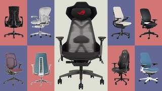 ASUS ROG Destrier Chair vs Herman Miller vs Steelcase vs Haworth vs Secretlab  ULTIMATE COMPARISON [upl. by Fabrienne]