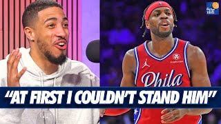 Tyrese Haliburton On His Relationship with Buddy Hield [upl. by Stonwin]