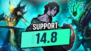 148 Support Tier ListMeta Analysis  League of Legends [upl. by Mhoj]