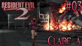 Resident Evil 2 Claire A  03 [upl. by Yulma648]