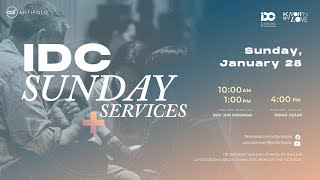 CCF Antipolo Sunday Worship Service January 28 2024  1 PM  IDC Sunday Services [upl. by Grane]