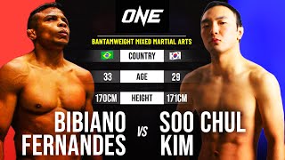 Bibiano Fernandes vs Soo Chul Kim  Full Fight From The Archives [upl. by Anatniuq]