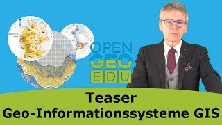 Wozu brauchen wir GIS  OpenGeoEdu  Teaser GeoInformationssysteme GIS [upl. by Rehtnug]