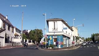 92i Nanterre autotour  Streets of Nanterre by car  2019920 [upl. by Wershba]