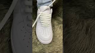 How To Laces Air Force 1 Tutorial Best Way Watch This ❗️❗️ [upl. by Lowenstein]