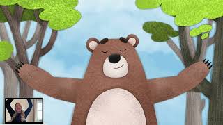 Bear Breaths  Breathing Exercises for Kids Mindfulness Children Anxiety Relief Meditation [upl. by Nosduj]