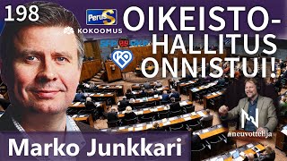 Oikeistohallitus onnistui Marko Junkkari neuvottelija 196 [upl. by Akerehs]