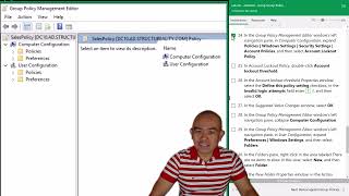 CompTIA Security labs  Using Group Policy  part 1 [upl. by Budworth]