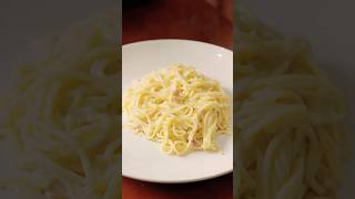 Quick amp Creamy Carbonara Recipe in 1 Minute 🍝 [upl. by Sajet914]