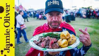 Bavette Steak amp Green Beans  DJ BBQ  Real Time Recipe [upl. by Dean]