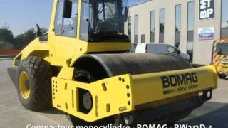 Compacteur monocylindre BOMAG BW213D4 [upl. by Joelle749]