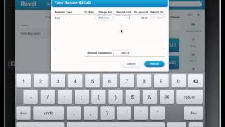 iPad POS Training VideoRetail Refunds [upl. by Nylessoj]