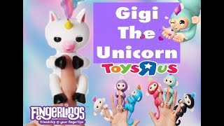 Lets Play With Gigi the Unicorn FINGERLINGSTOYSRUS EXCLUSIVEWe get a silly surprise [upl. by Menon]