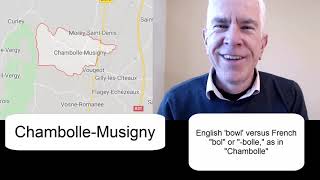 ChambolleMusigny pronunciation [upl. by Gordie]