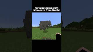 Funniest Minecraft Moments From Nabhi indiangamer hindigameplay minecraftfunny funny [upl. by Elpmet895]