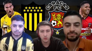 PERIODISTA VENEZOLANO nos cuenta todo sobre CARACAS FC PREVIA PEÑAROL vs CARACAS FC [upl. by Korwun579]