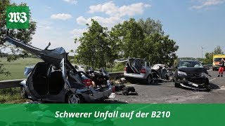 Schwerer Unfall mit Todesfolge auf der B210  Wilhelmshavener Zeitung [upl. by Akzseinga]