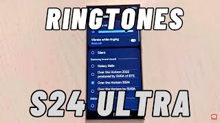 ORIGINAL RINGTONES Samsung Galaxy S24 ULTRA [upl. by Aizahs]