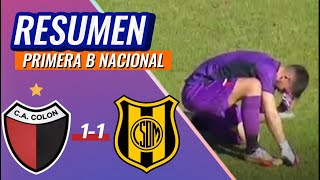 RESUMEN  COLON vs DEPORTIVO MADRYN  PRIMERA B NACIONAL 2024 [upl. by Ahc472]