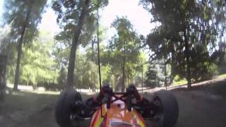 King Motor Baja 5b 29cc Jumping [upl. by Joselyn657]