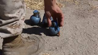 GRENADE Marine Corps LiveFire Grenade Training warfighters [upl. by Roos]