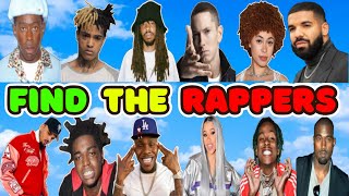 Find The RAPPERS 💖ROBLOX 💖All Badges 105 [upl. by Aserehs]