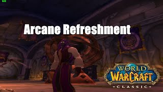 World of Warcraft Quests  Arcane Refreshment [upl. by Nillad197]