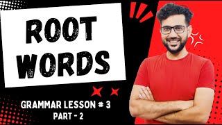 root words  root words in english vocabulary  root word [upl. by Ahseikan]