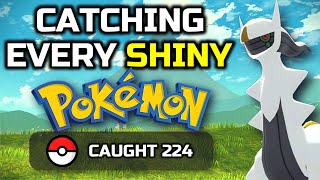 I Caught Every Shiny Pokemon In Legends Arceus [upl. by Hsirahc]