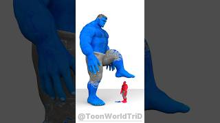 💥 Blue Hulk vs Red Hulk Who’s Stronger in a Stomp Battle 💥 gta [upl. by Letsou]