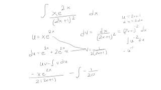 Integral xe2x2x12 [upl. by Delsman217]