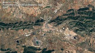 Puertollano Castilla La Mancha Spain  Earth Timelapse [upl. by Allehs]