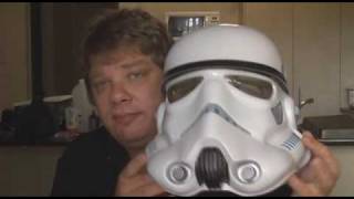 Rubies Stormtrooper Helmet Review [upl. by Yenitirb]