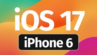 Can iPhone 6 update to iOS 17 iPhone 6 Plus [upl. by Halstead392]