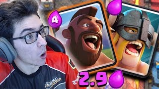 INCRÍVEL DECK RÁPIDO DE CORREDOR COM BÁRBAROS DE ELITE NO CLASH ROYALE [upl. by Rekyr]