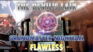 The Devils Lair  Flawless Grandmaster Nightfall  Cosmodrome  Destiny 2 [upl. by Wira]