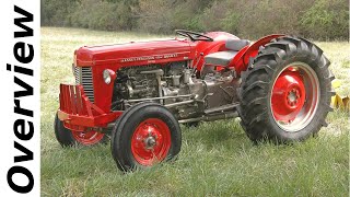 Video Operators Manual for Massey Ferguson 35 Tractor [upl. by Aikemat]