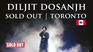 DILJIT DOSANJH 🔥 Live Concert  TORONTO 2022  Scotiabank Arena  Born to Shine World Tour [upl. by Ayotahs167]