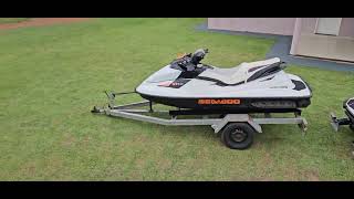 Jet Ski Sea Doo GTI 130 2014 Verde [upl. by Lebana918]