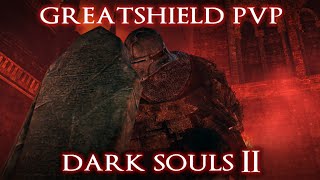 GRAVEL THE BLOCK  Greatest Greatshield PVP  Dark Souls II [upl. by Tavia126]