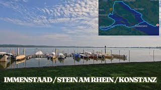 Teil 1  125 km Rundfahrt BodenseeUntersee Stein am Rhein CH Konstanz ♡ rennrad video [upl. by Luigi]