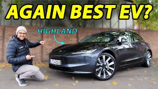 2024 Tesla Model 3 Highland driving REVIEW [upl. by Eissen357]