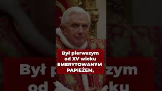 Benedykt XVI nie żyje shorts [upl. by Eytak]