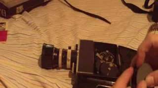 How to load an 8mm movie camera Part 1 [upl. by Almond]