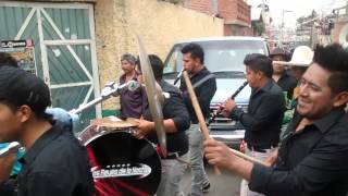 BANDA LA REYNA DE LA NOCHE EN EL CARNAVAL DE SANTIAGO ACAHUALTEPEC 2014 [upl. by Mandych38]