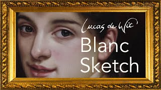 Blanc Sketch Painting Method [upl. by Nodnrb]