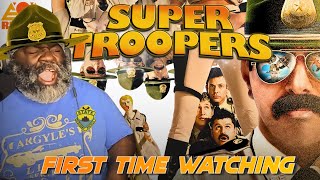 SUPER TROOPERS 2001  FIRST TIME WATCHING  MOVIE REACTION [upl. by Kisor]