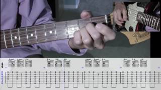 Love Is All Around Guitar Lesson with tabs [upl. by Ataynik]