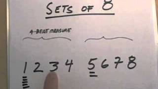 Count Music  Hear the Beat by Counting Sets of 8 [upl. by Alvan]