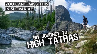 The most SPECTACULAR hike in Slovakia  The High Tatras [upl. by Aroved]